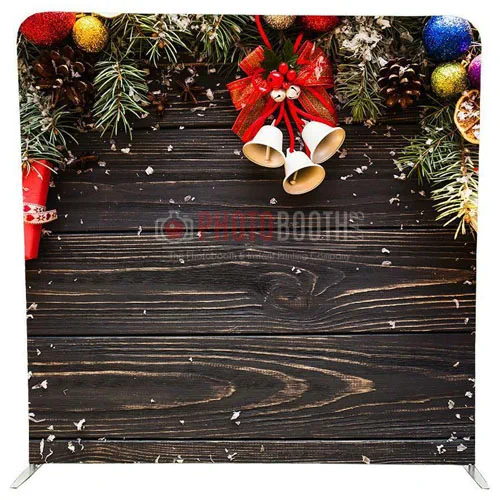 Jingle Bells photobooth backdrop for hire in Durban and KZN