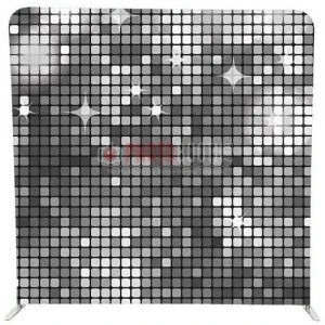 Silver Dot photobooth backdrop for hire in Durban and KZN