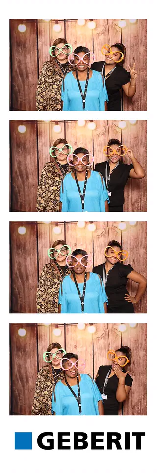 Corporate photostrip design — a sample template for events in Durban, Umhlanga and Ballito