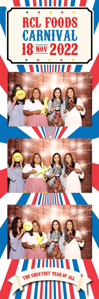 Corporate photostrip design — a sample template for events in Durban, Umhlanga and Ballito