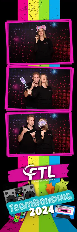 Corporate photostrip design — a sample template for events in Durban, Umhlanga and Ballito