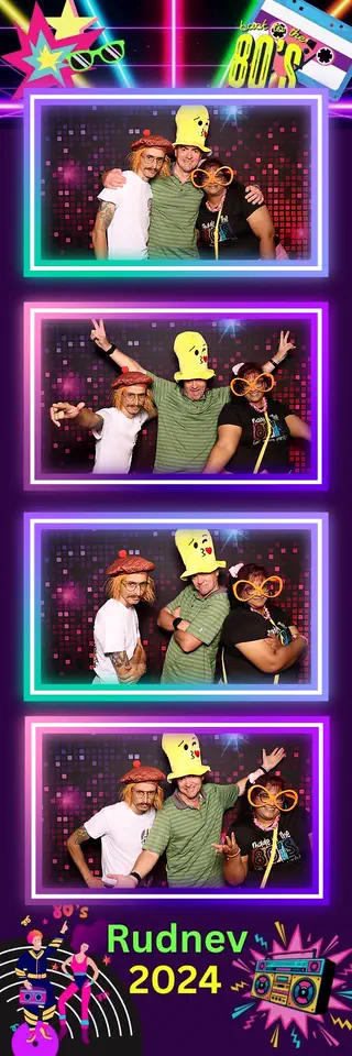 Corporate photostrip design — a sample template for events in Durban, Umhlanga and Ballito