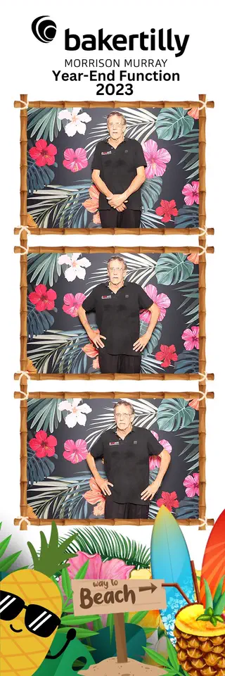 Corporate photostrip design — a sample template for events in Durban, Umhlanga and Ballito