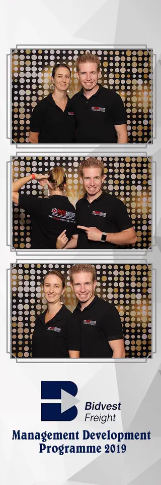 Corporate photostrip design — a sample template for events in Durban, Umhlanga and Ballito