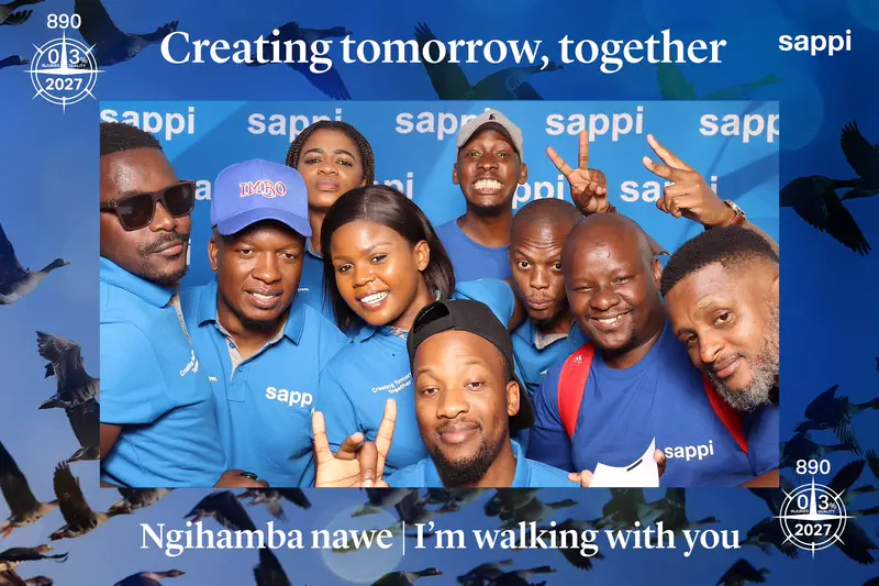 Corporate postcard design — a sample template for events in Durban, Umhlanga and Ballito