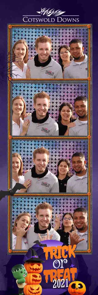 Themed Party photostrip design — a sample template for events in Durban, Umhlanga and Ballito