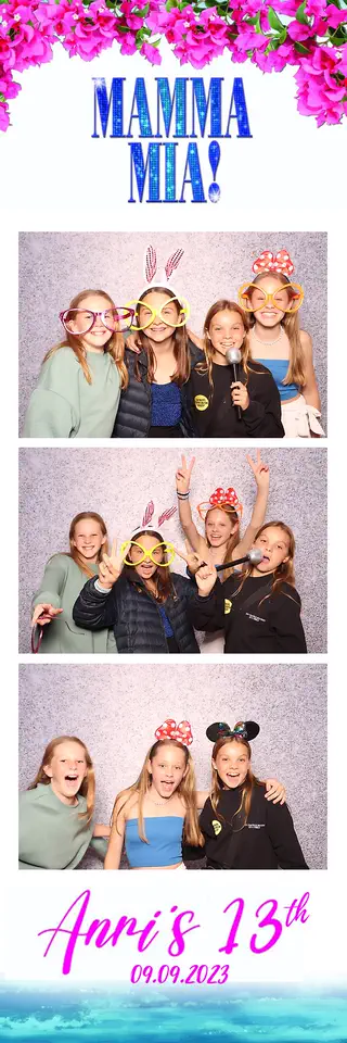 Kids Party photostrip design — a sample template for events in Durban, Umhlanga and Ballito