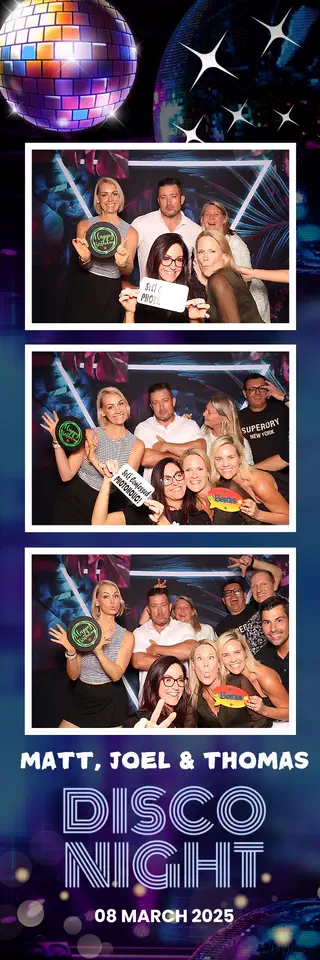 Kids Party photostrip design — a sample template for events in Durban, Umhlanga and Ballito
