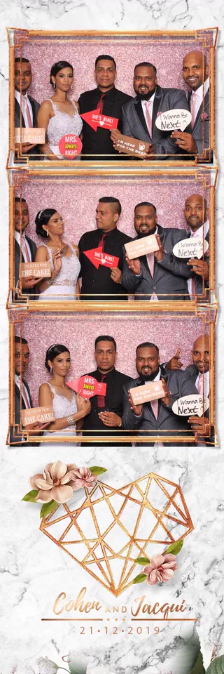 Chatsworth photostrip design — a sample template for events in Durban, Umhlanga and Ballito