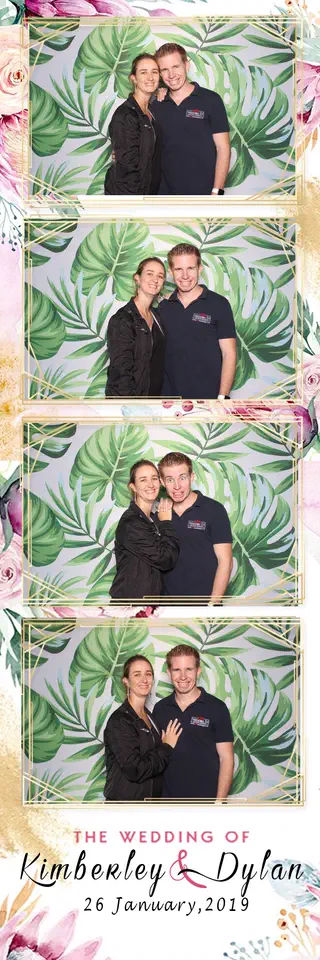 Custom Design photostrip design — a sample template for events in Durban, Umhlanga and Ballito