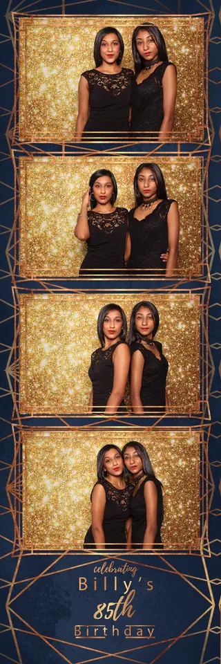 Custom Design photobooth photostrip template printed on the day by Durban Photobooths