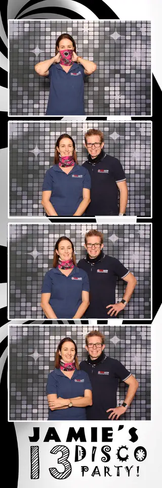 Salt Rock photostrip design — a sample template for events in Durban, Umhlanga and Ballito