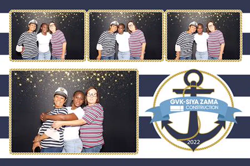Brand Activation photobooth postcard template printed on the day by Durban Photobooths