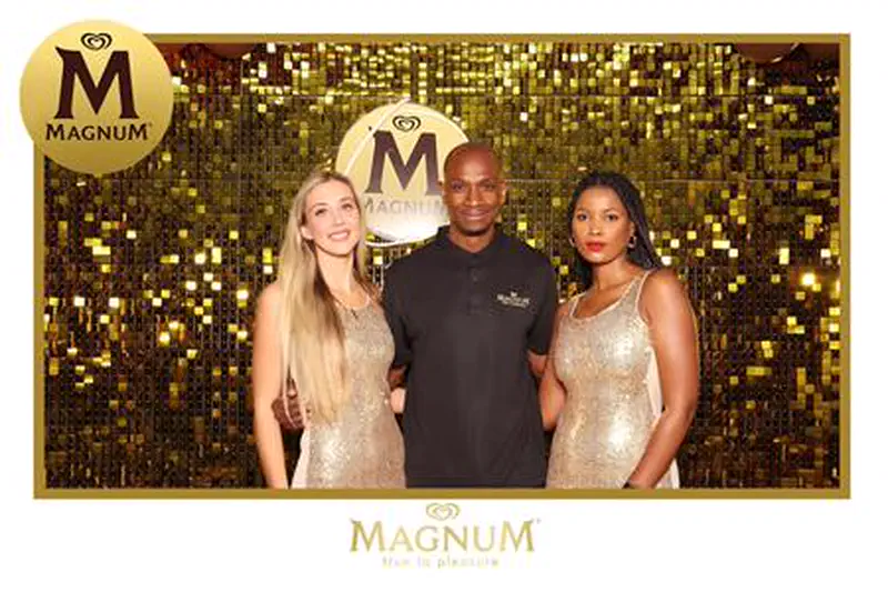 Postcard photobooth template sample from Durban Photobooths