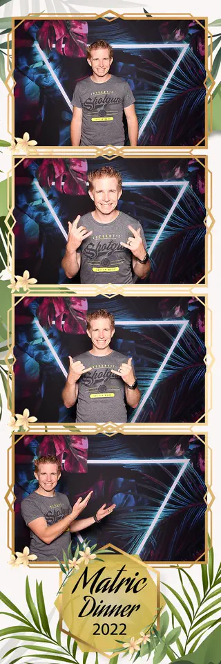 Schools photobooth template sample from Durban Photobooths