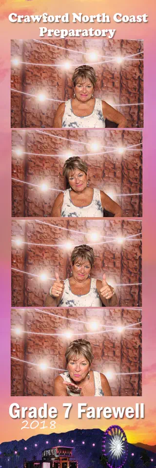 School Event photostrip design — a sample template for events in Durban, Umhlanga and Ballito